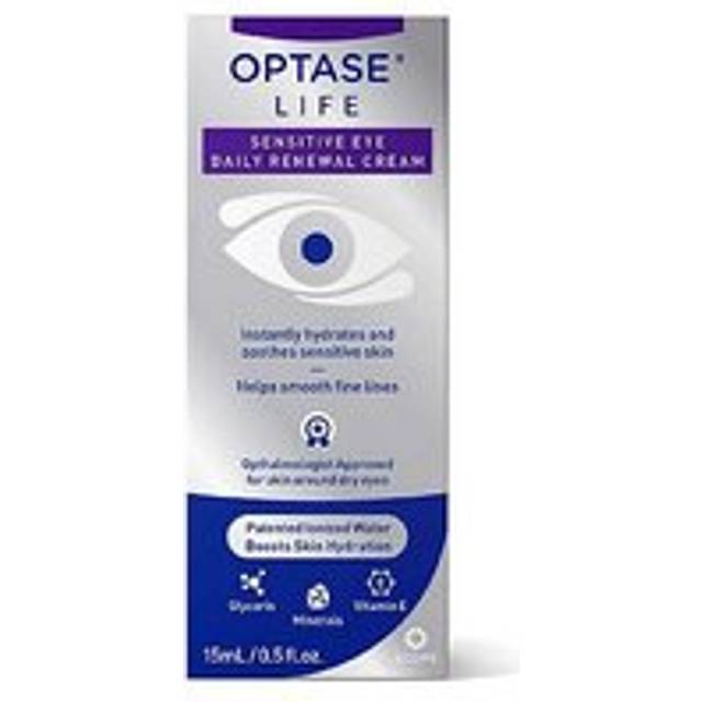 Optase Life Sensitive Eye Daily Renewal Cream 15ml