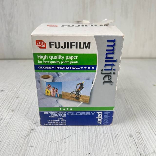 Fujifilm roll photo paper multijet 100mm x 8m 210gsm glossy inkjet