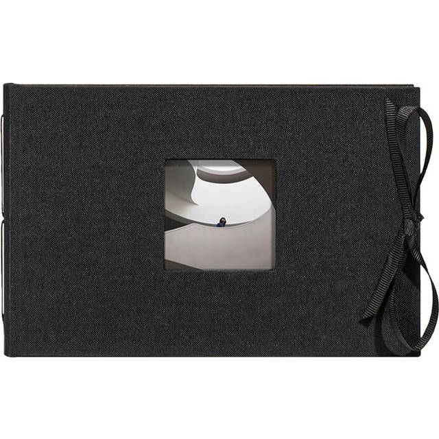 Kolo Noci Small 4x6 Photo Album  Holds 24 Photos  Ideal for Weddings and Baby Books  Black