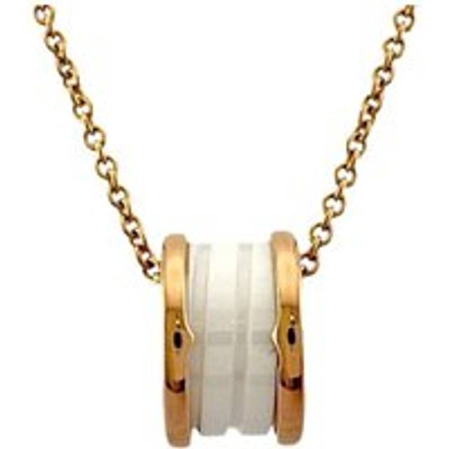 Womens Preloved Bzero1 Ceramic Necklace Rose Gold Accents Wo - Metallics - One Size
