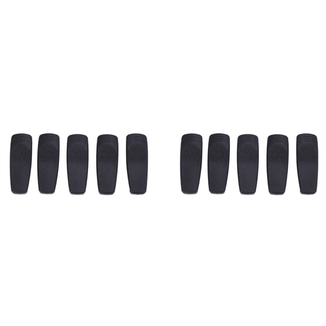 10 Pcs Belt Sturdy Clip Walkie Talkie Accessories for GP3688/CP040/CP140 Handy CB Radio Communicator J6478A