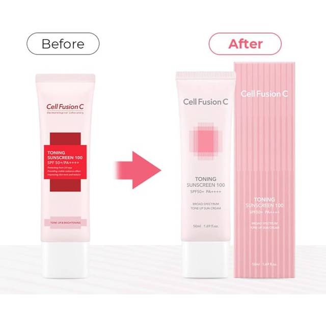 Cell Fusion C - Toning Sunscreen 100 50ml
