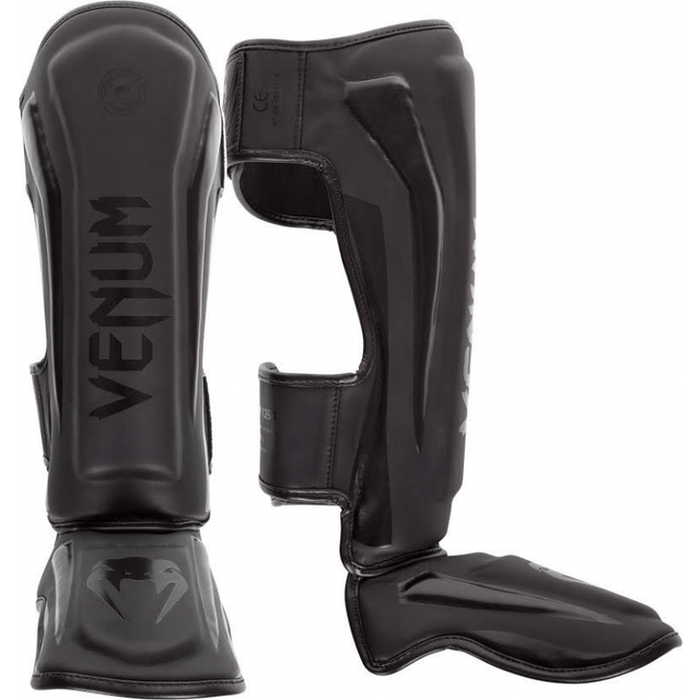 VENUM: ELITE STANDUP BENSKYDD - SVART/SVART (Medium)