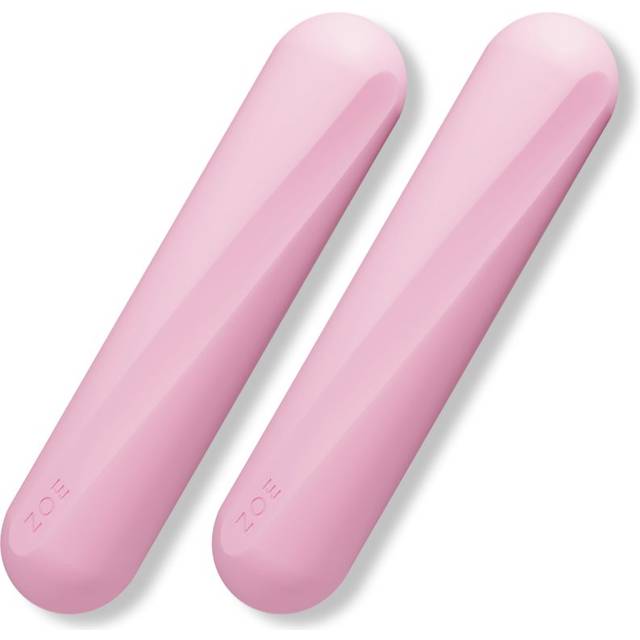 ZOE Dumbells 1 kg uppsättning av hantlar färg Rose Pink 2x1 kg