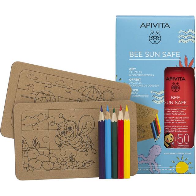 APIVITA Bee Sun Safe Hydra Sun Kids Lotion Spray SPF 50 Set