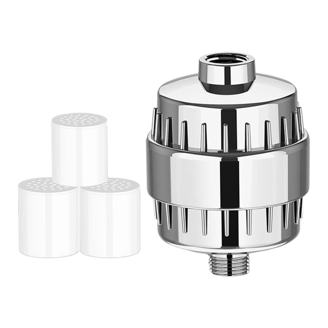 15 Stage Shower Filter Hard Water Remove Chlorine Heavy Metals