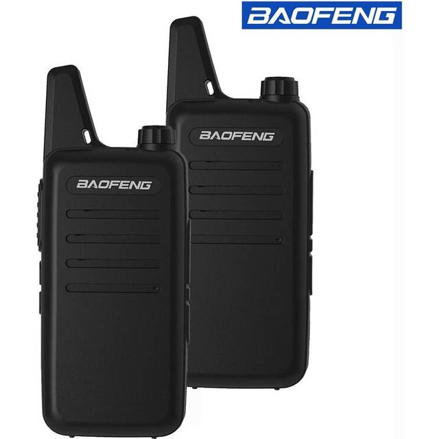 (black, EU) 2pcs VT-C2 FRS/PMR Hiking Mini Two Way Radio 2 Watt Walkie Talkie for Christmas Gift