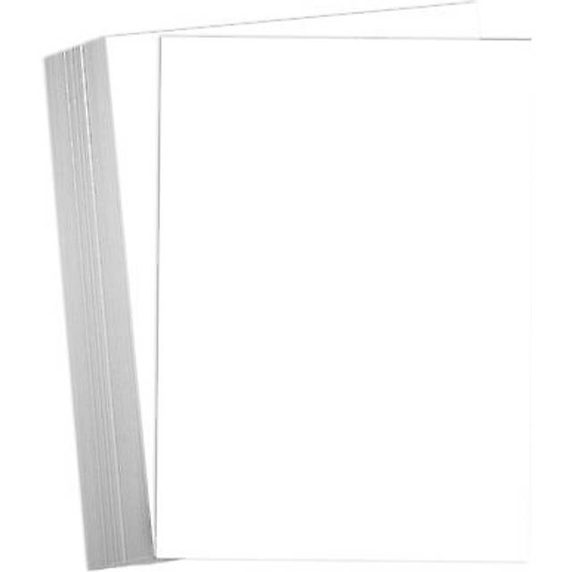 Hamilco White cardstock Paper 85 x 11 65 lb cover card Stock 50 Pack