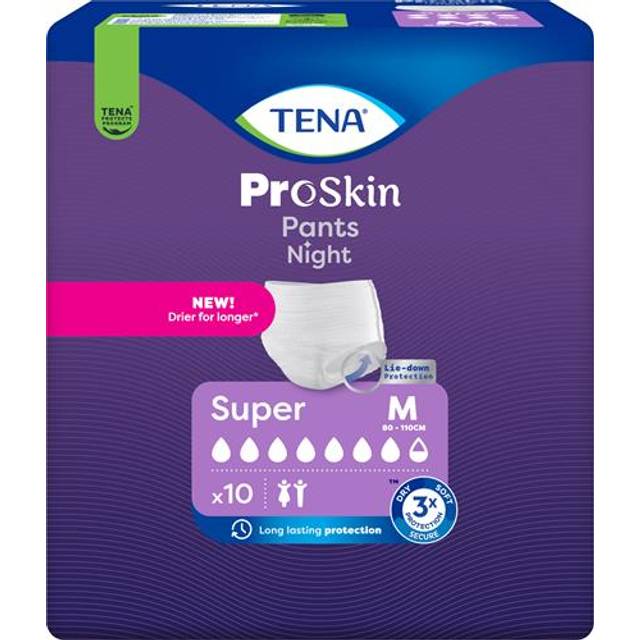 Tena Pants Night Super M Nattskydd 10 st