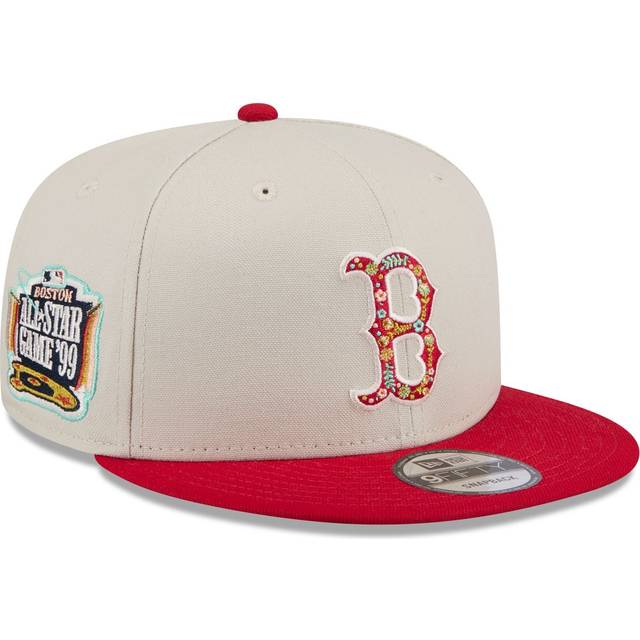 New Era 9Fifty Snapback Cap - FLORAL Boston Red Sox stone