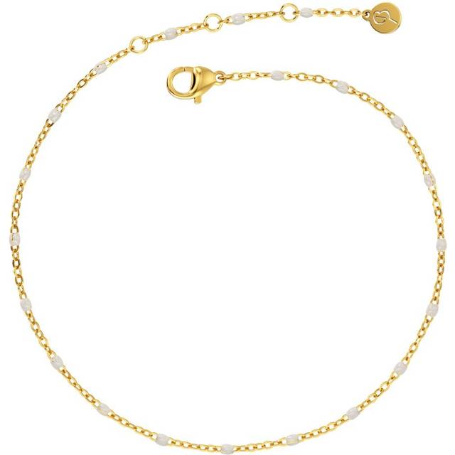 Edblad - Fotlänk Perlina Chain Anklet - Silver