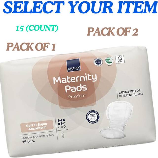 Abena Premium Maternity Pads - White