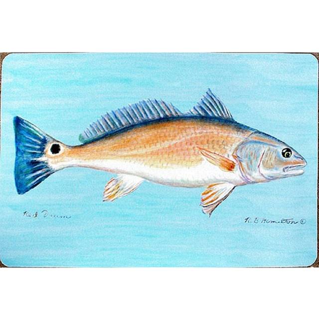 Betsy Drake DM012 Red Drum Door Mat 18&quot;x26&quot;