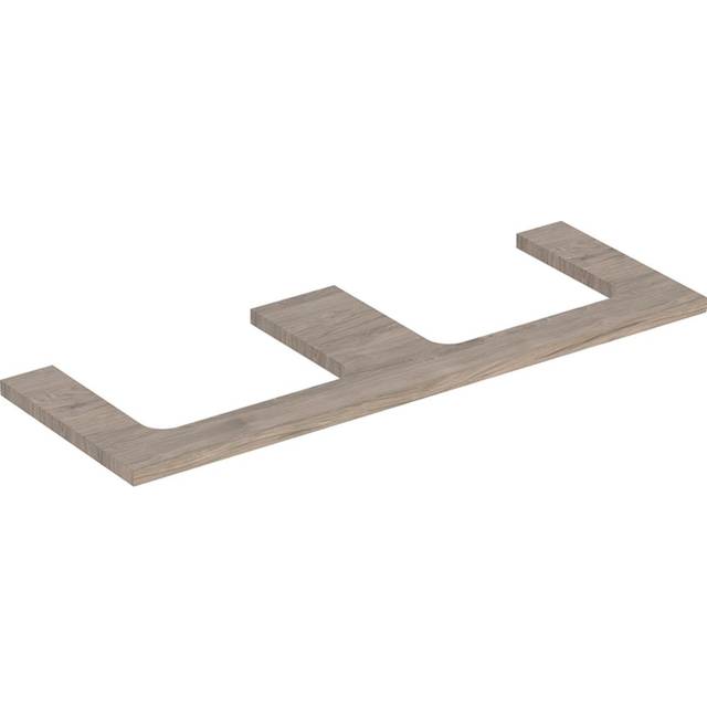 Geberit ONE 505.286.00.6 Bänkskiva 135 cm Valnöt