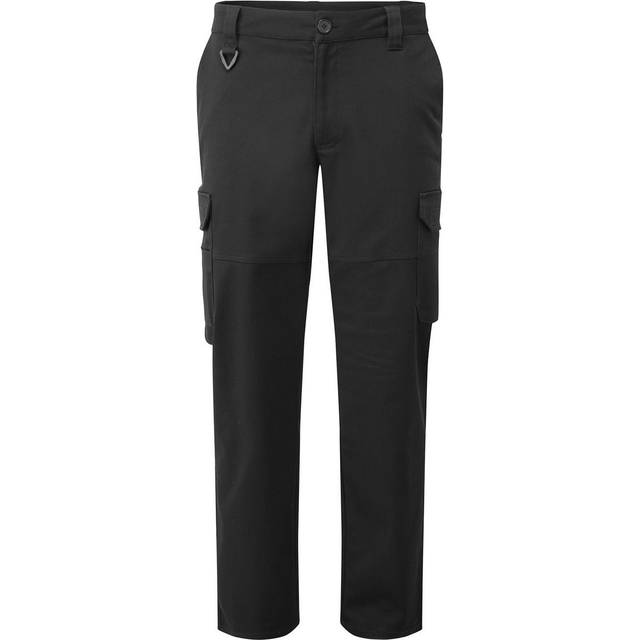Premier Stretchchecker Work Cargo Trousers Size: XSL, Colour: Black