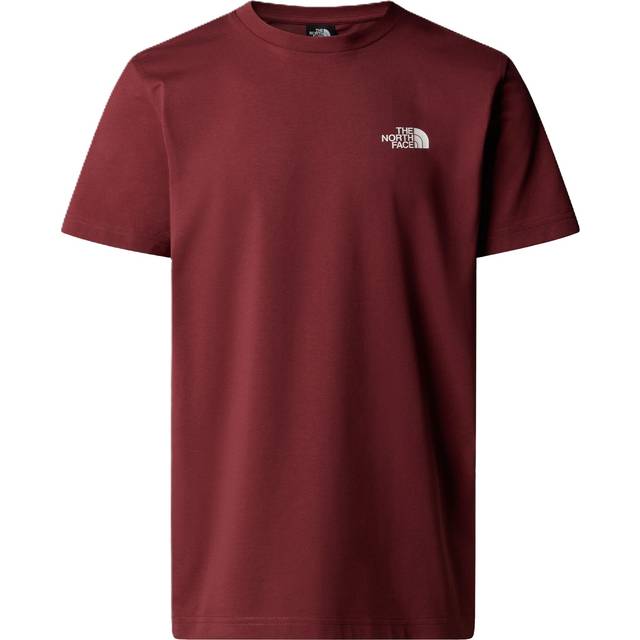 The North Face Mens Simple Dome T-Shirt - Red - XL