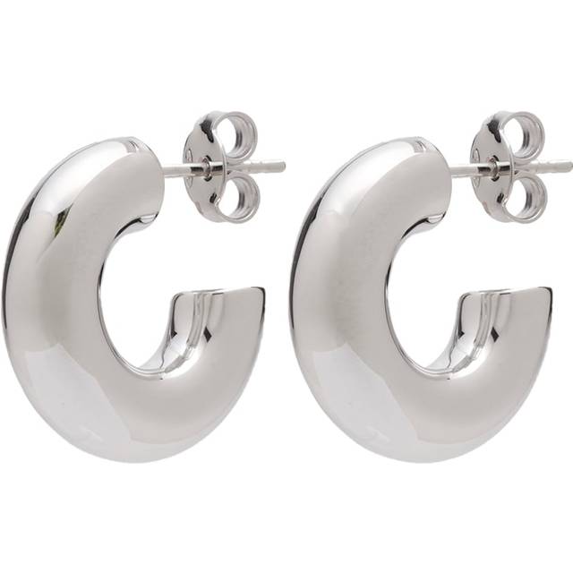 Missoma Chubby Mini Hoop EarringsSilver