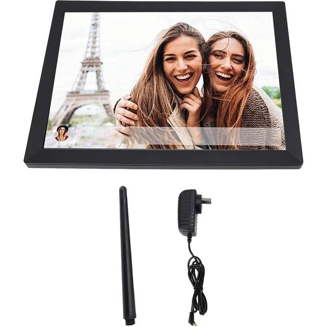 15 Inch Digital Picture Frame 80000 Photos Storage HD Touch Screen Auto Rotate WiFi Smart AU Plug