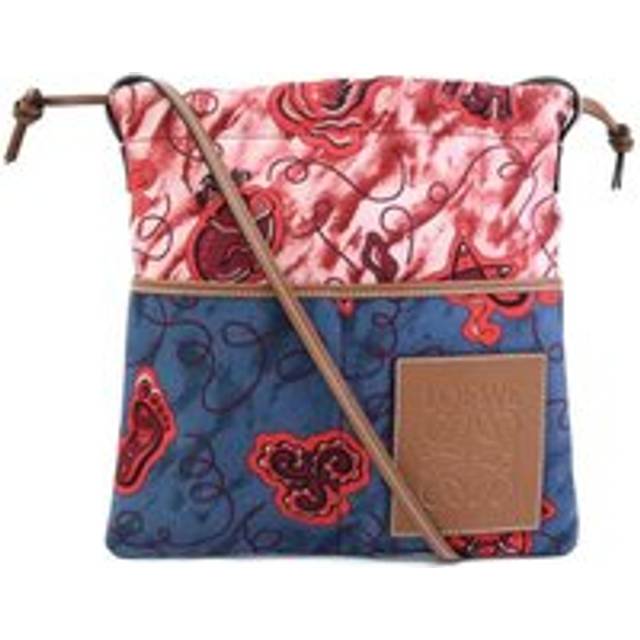 Womens Preloved Paula Ibiza Canvas Shoulder Bag Wo - Multicolour - One Size