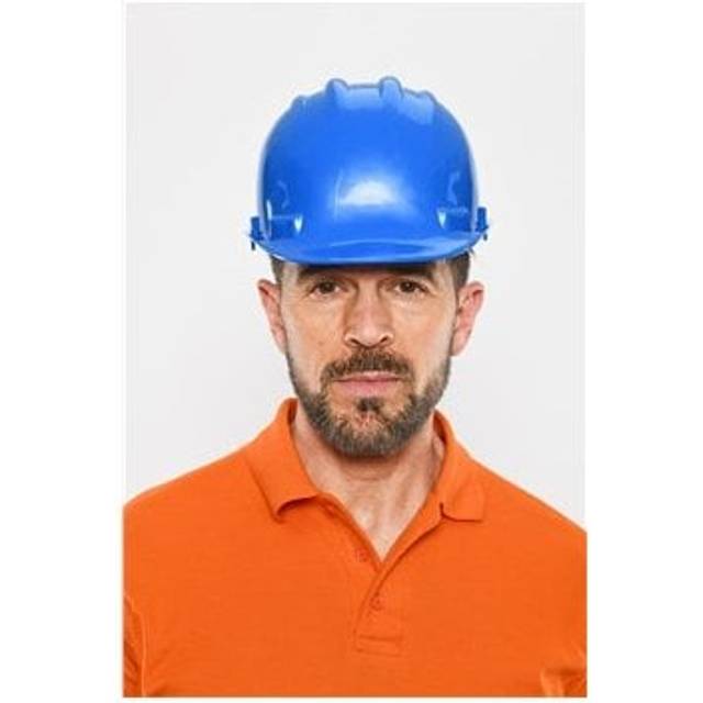Korntex Premium Hard Hat KXHELMET Blue One Size Colour: Blue, Size: On