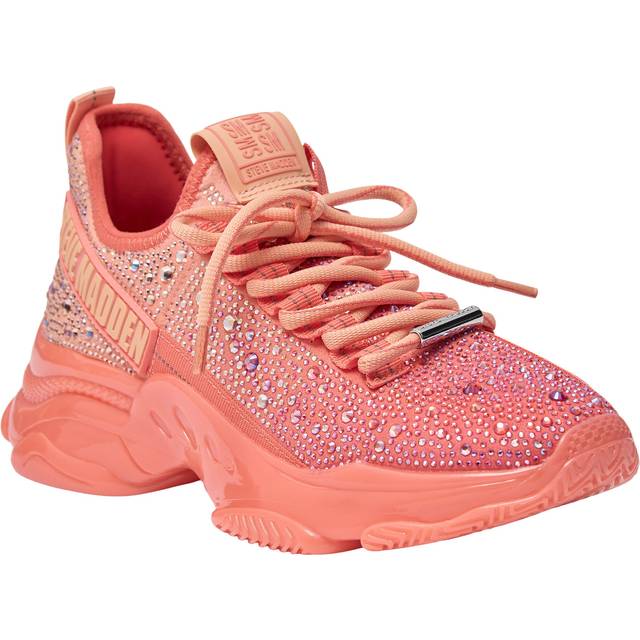 Steve Madden Mistica Sneaker Dam Stl. 39 - Sneakers Från Magasin - Peach / Coral (39)