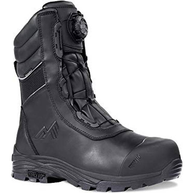 Rock Fall RF710 Magma High Leg Internal Metatarsal Waterproof Boa Safety Boot - - Black