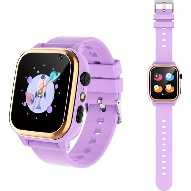 (Purple) Educational Smart Watch for Kids with Camera, 16 Games, Alarm, Video, Music Player