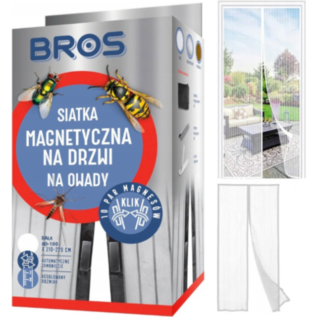 Magnetic mosquito net screen door adjustable anti fly wasp moth flying insects
