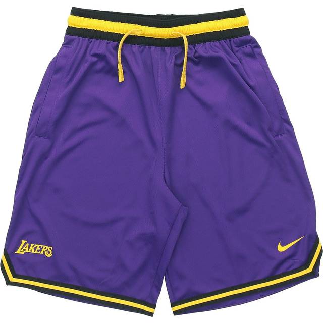 Nike NBA Statement DNA Los Angeles Lakers Basketball Training Sports Shorts Purple AV3537-504 - M