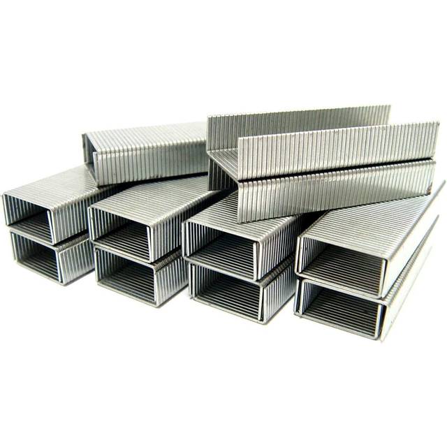 12mm X 6mm - 1000 Staples Heavy Duty Refills Stapler Gun Pins Office 24/6 Clips