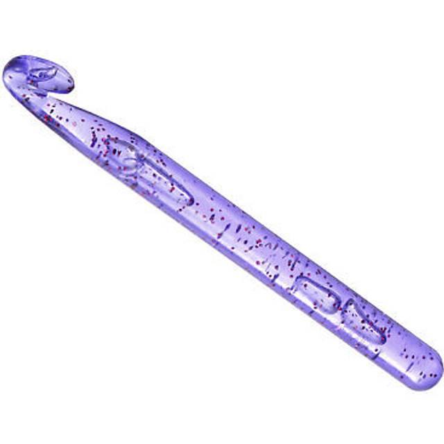 Large Crochet Hooks 15mm Ergonomic Knitting Plastic Crochet Hooks Purple