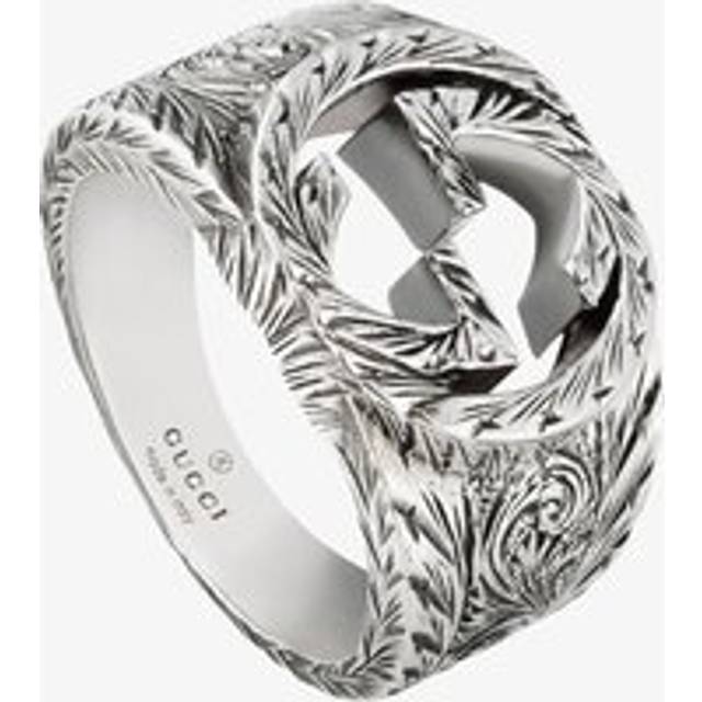 Gucci Interlocking 'G' Paisley Ring (O) YBC455302001015 - Silver