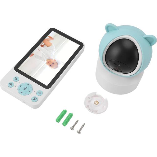5in Wireless Baby Monitor Two Way Speaking 940nm Night Vision Smart Camera Monitor with 30h