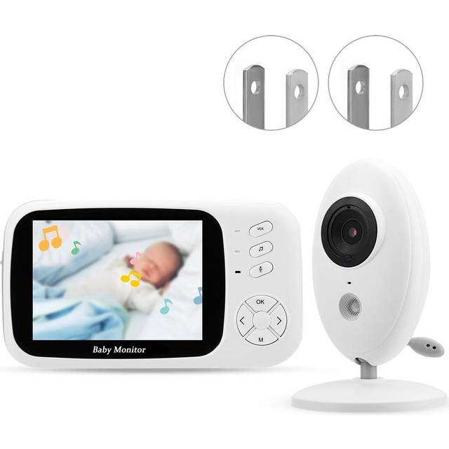 XF808 3.5inch Wireless Baby Monitor IR Camera Baby Sleep Security Video LCD