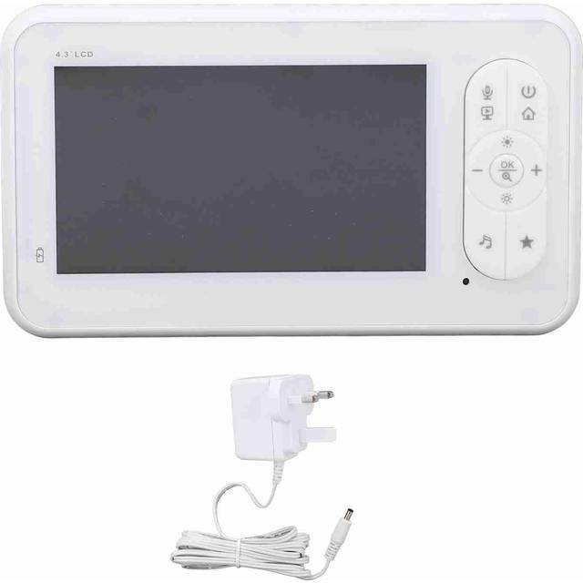 4.3 Inches Baby Monitor Wireless 2Way Audio Video Monitor with Temperature Sound Monitor Camera