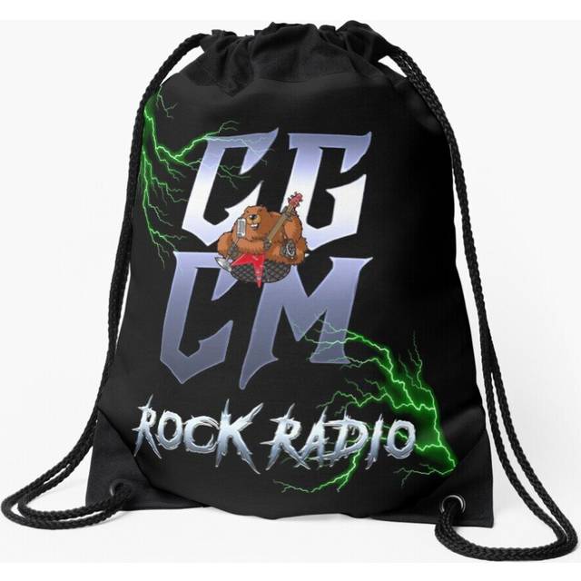Drawstring Bag CGCM Rock Radio Gear Sport Gym Shoe Backpack