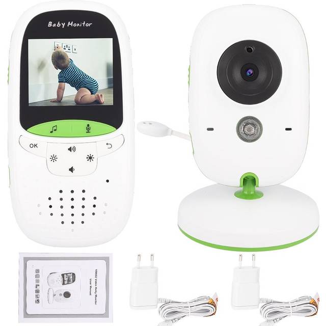 Wireless 2 inch LCD Screen Baby Monitor Camera Audio Video Night