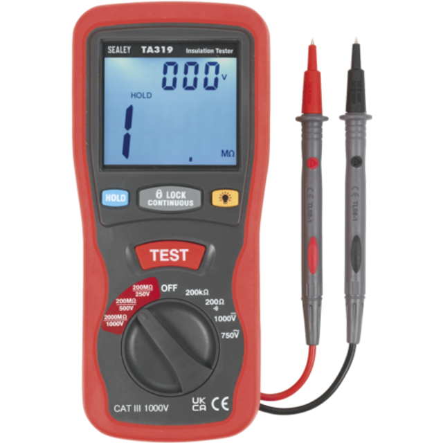 Digital Insulation Tester TA319 - Sealey