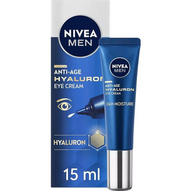 Nivea men anti-age hyaluron eye cream 15ml men's eye cream with hyaluronic (529)