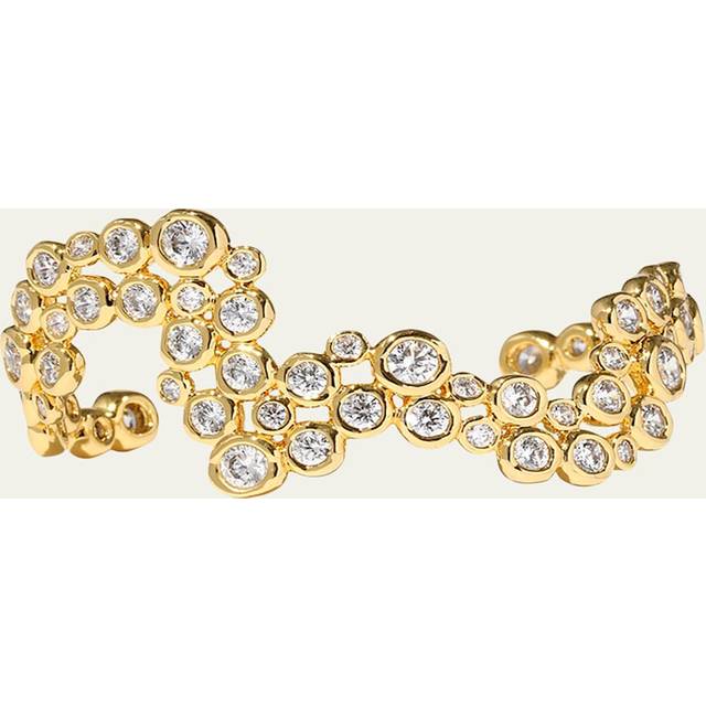 Alexis Bittar Asterales Wave Cuff Bracelet in Gold | Statement Jewelry from Alexis Bittar (One Size)