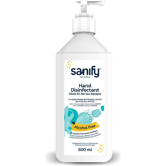 Handdesinfektion alkoholfri 600 ml flytande
