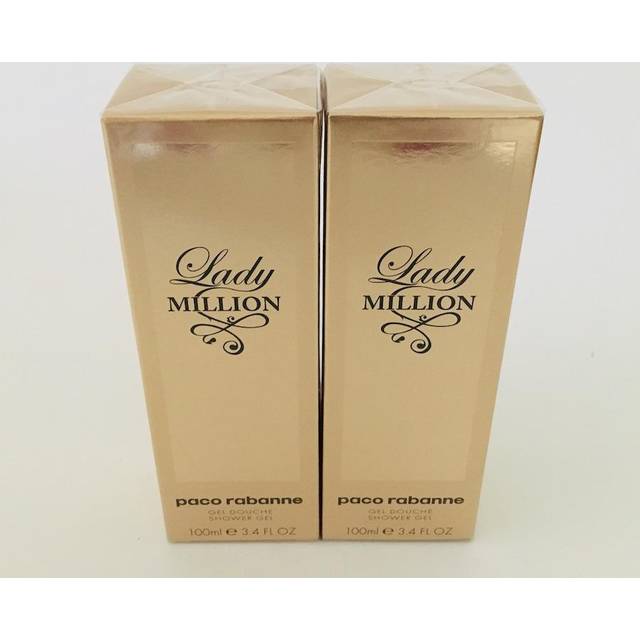 Paco Rabanne Lady Million Shower Gel 200ml (2x 100ml)