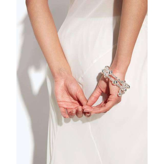 Rat & Boa Bangle Set Silver