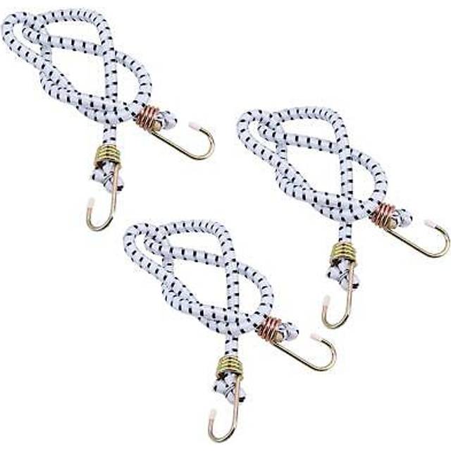 6pc 36 / 900mm Heavy Duty Bungee Cord Strap Tie Down Holder Metal Hooks