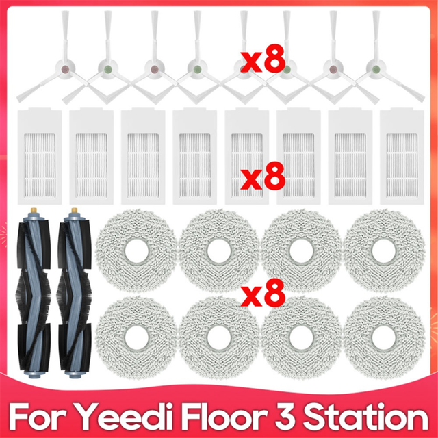 For Floor 3 Station Robot Vacuum Cleaner Spare Part Accessories