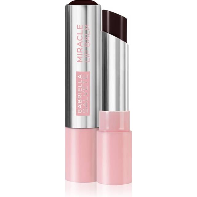 Gabriella Salvete Miracle Lip Balm Fugtgivende Læbepomade For Strålende Glans Skygge 106 Black 4 g