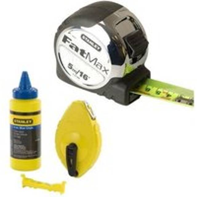 Stanley 5-33-886 FatMax 5m Tape Measure + 0-47-443 30m Chalk Line Set STA533886