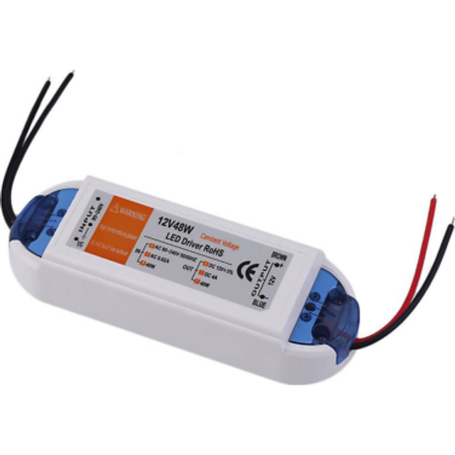 Led driver 48w ac 240v to dc12v 4 amp voltage power supply3275