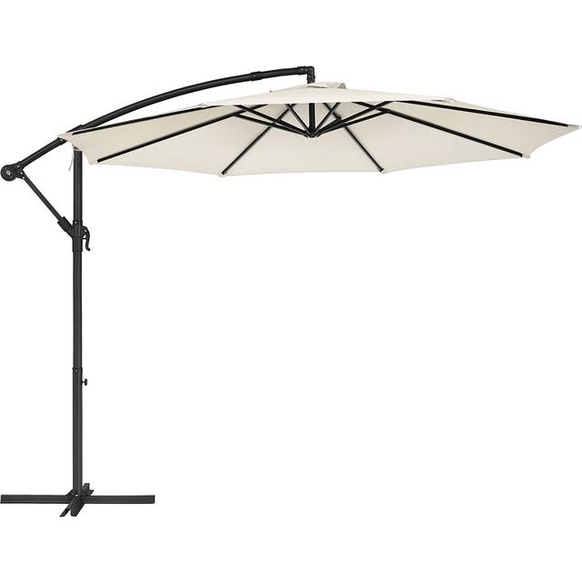 Cantilever Garden Parasol, Beige