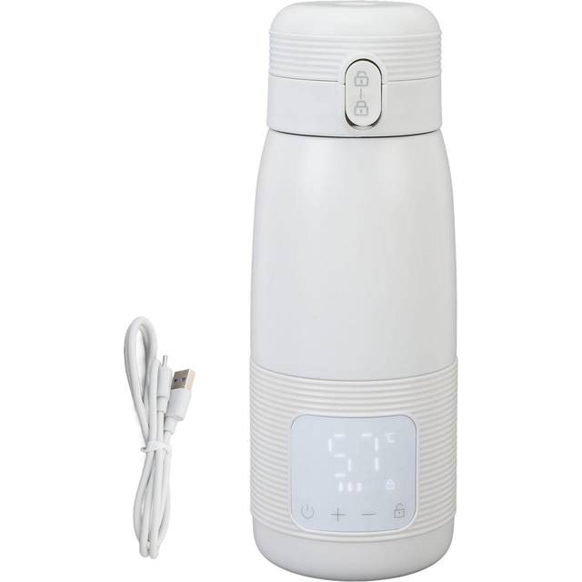 Portable Cordless Bottle Warmer Constant Temperature USB Rechargeable Travel Water Warmer for